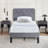 Boncile Metal Piece Bedroom Set-89126406-89126407
