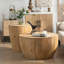 Ensemble de tables basses en forme de seau de style rétro-595847247