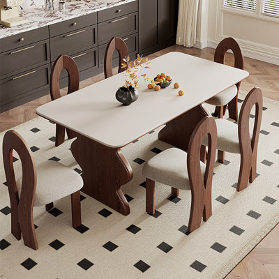 6 - Person Double Pedestal Dining Set