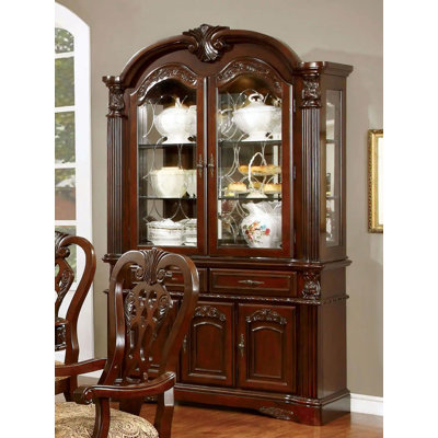 Buffet traditionnel 48,4 po, cerisier, cerisier brun