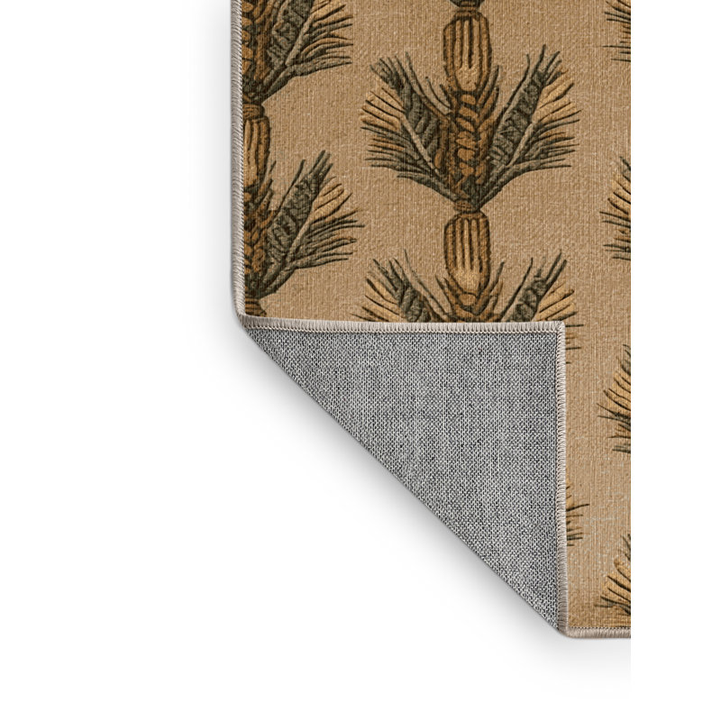  Tapis lavable avec paquets de blé, Tapis de couloir 2 pi x 4 pi