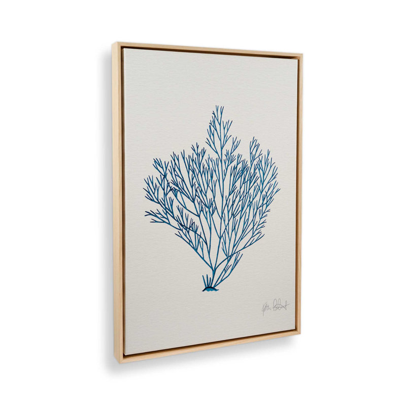 "Nature's Blueprint", reproduction sur toile, Cadre flottant en érable américain, H 12,75 po x l 8,75 po x P 1,75 po