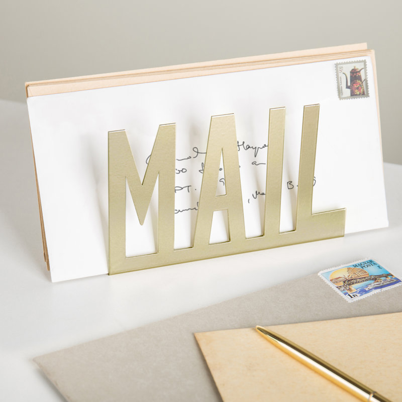 Desktop Metal Storage Paper Organizer