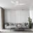 Upton 45'' Smart Ceiling Fan with Remote, Light Kit Included,Works with Google Assistant and Amazon Alexa,Siri Shortcut.
