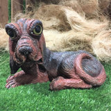 Country Critters Hound Dog Whimsical Garden Statue