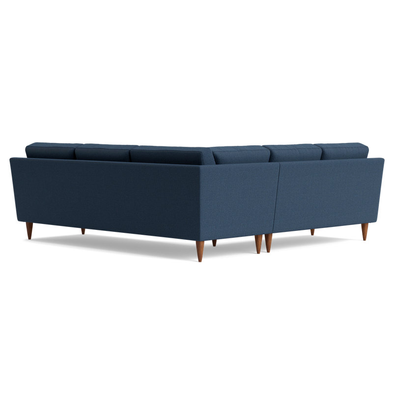 MCM Sectional, Right Hand Facing, Performance Weave - Navy