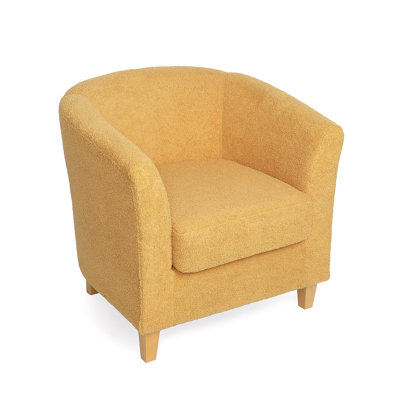 Fauteuil club rembourré Cortina