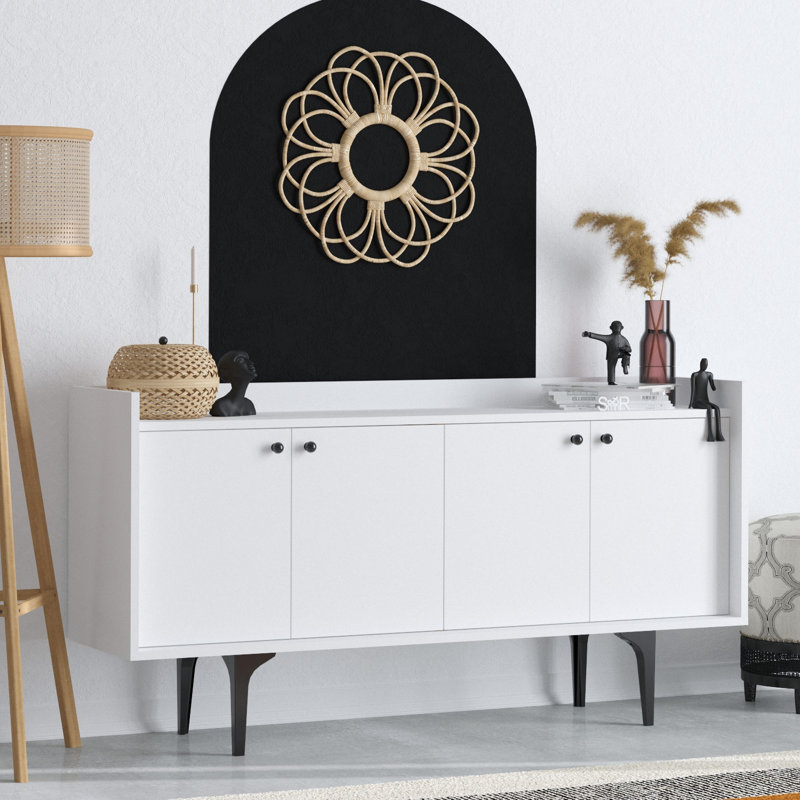 Anatolija 150cm Console Table, White