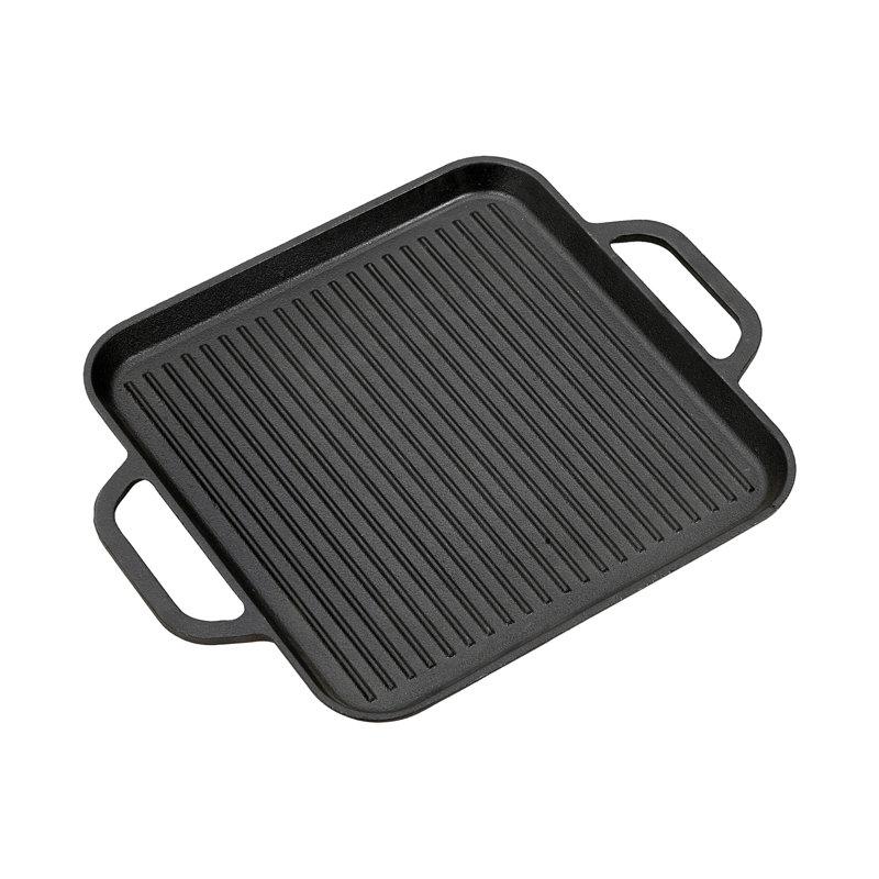 28cm Iron Grill & Griddle Pan