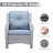 Carolina Wicker Outdoor Lounge Chair-89131380