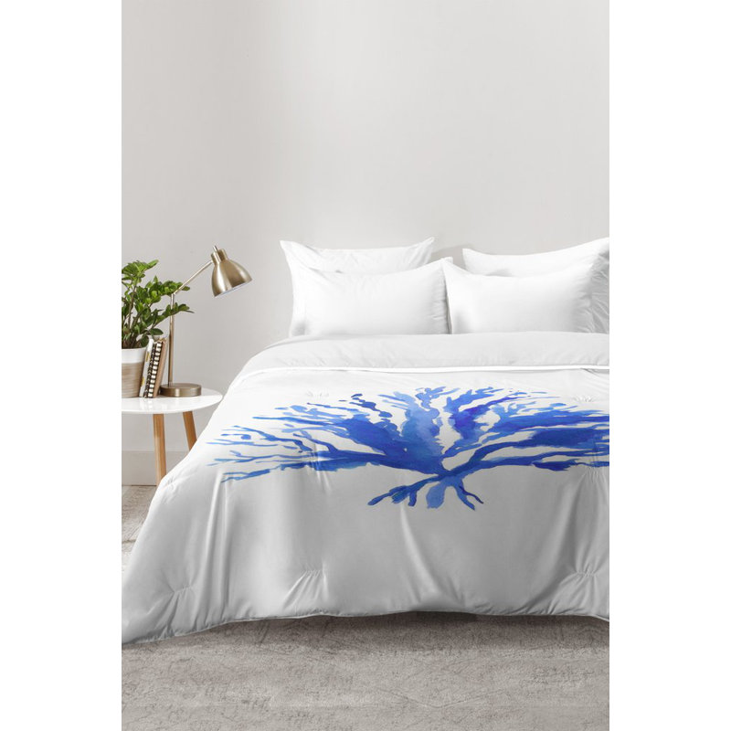 Ensemble d'édredon Sea Coral, Édredon double / grand + 2 taies décoratives sta