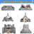 Modular Kids Seat/Back Cushion