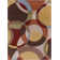 Ayeln Geometric Handmade Tufted Wool Chocolate/Red Area Rug