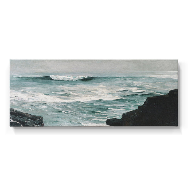 Série paysage - CCLxx - Toile tendue avec châssis - Prêt à accrocher, H 12 po x l 30 po