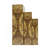 Wooden Decorative Book Boxes 3-Pack