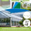 14x Polycarbonate Sheets 4mm Double Wall Panels Twin Wall Sheets Greenhouse Panels with Mounting Accessories Roofing Sheets for Greenhouse Canopy Carport, Transparent 10. 25 m²