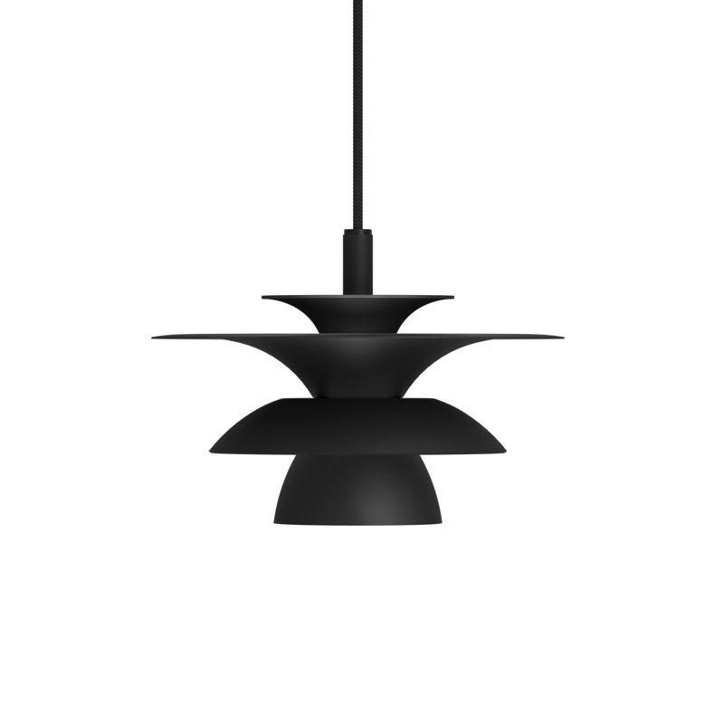 Picasso 1 - Light Novelty Pendant, Flat Black