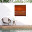 Décoration murale d'extérieur toutes saisons Manny Rio «Red Horizon»-995352173