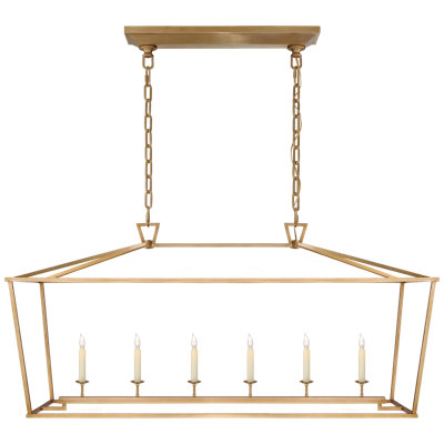 Chapman & Myers Darlana Large Linear Lantern