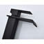 Robinet de salle de bain à cascade avec bonde escamotable en acier inoxydable noir mat pour un drain de remodelage, finition gracieuse-121767890