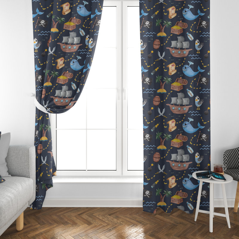 Kadon Room Darkening Curtain, 40" W x 52" L