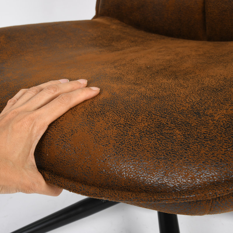 Chaise de bureau Dorace Luxury, Brun