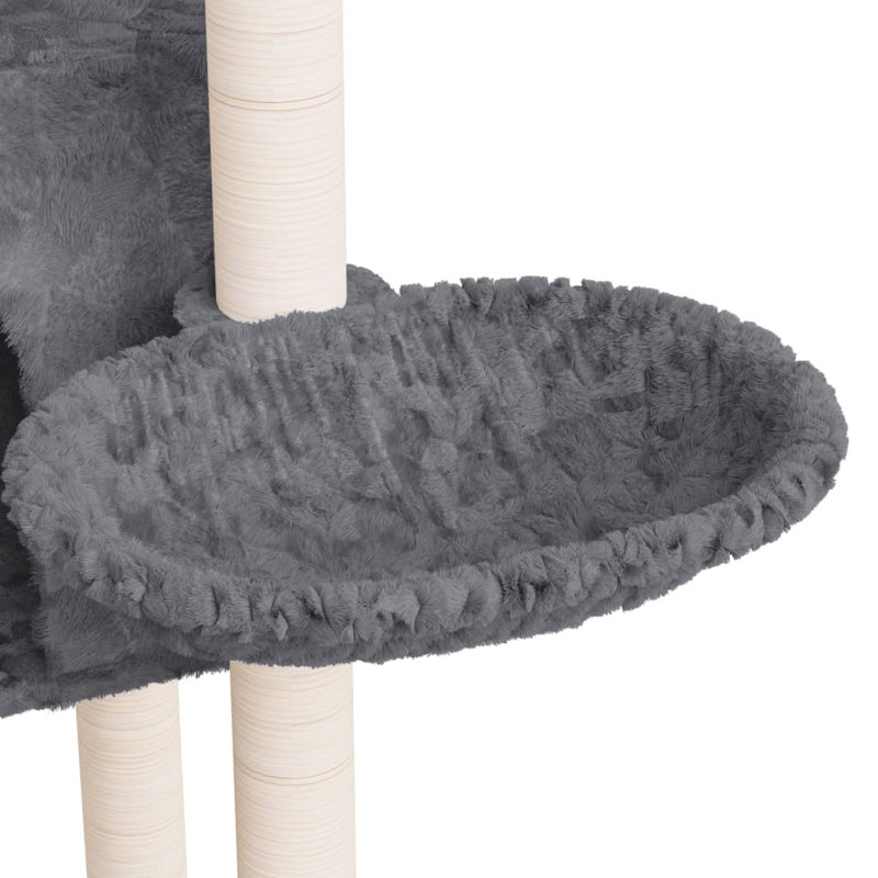 110cm Fischer Cat Condo, Dark Grey