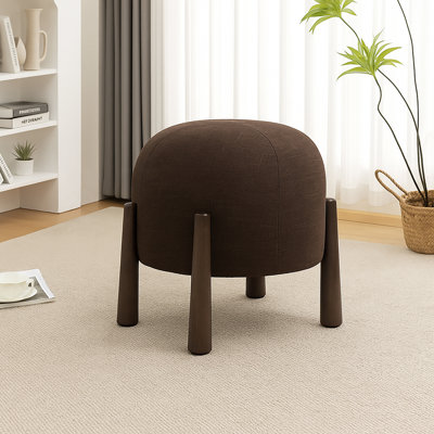 Mayfair Stackable Ottoman - Dark Brown Chenille
