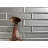 Secret Dimensions 4 in. x 16 in. Diamond Grade Glass Reverse Beveled Large Format Subway Decorative Kitchen & Bathroom Wall Tile