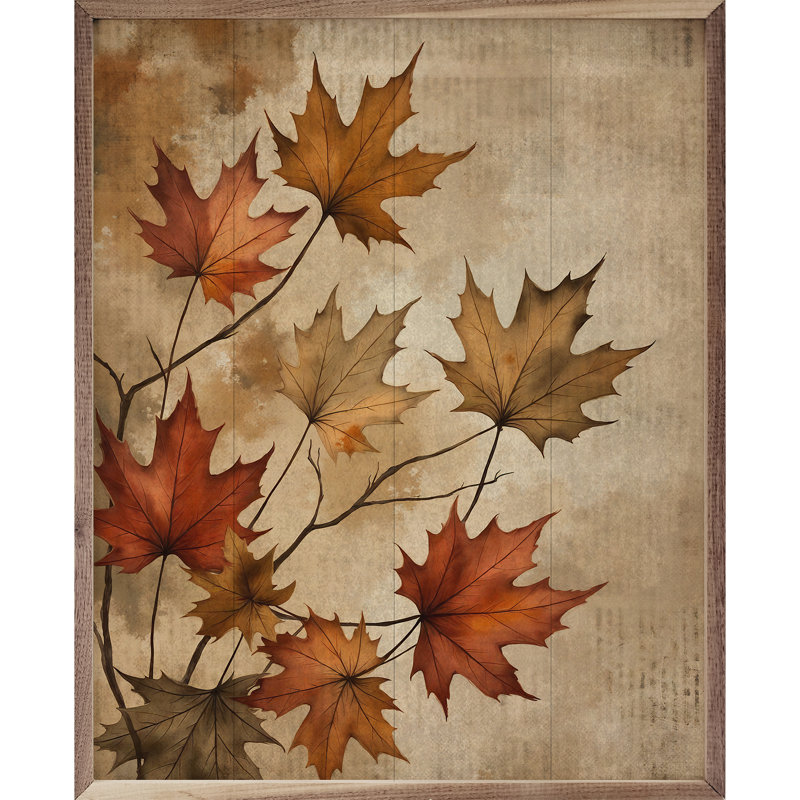 Fall Leaves, 40" H x 32" W