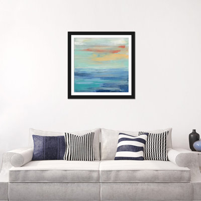«Sunset Beach II», reproduction d'art sur toile