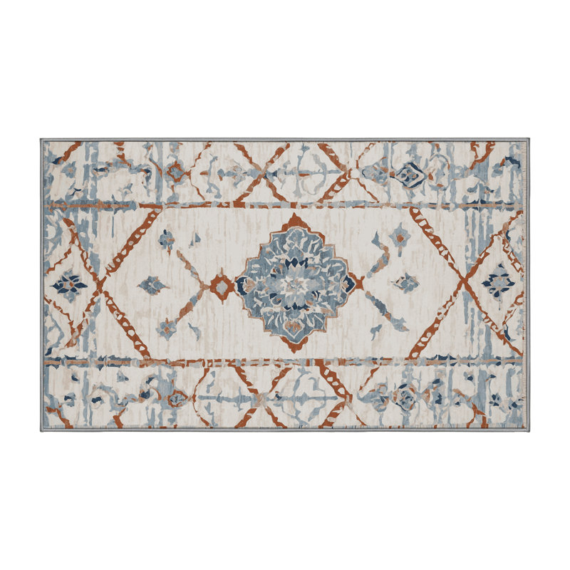 Tapis gris soyeux et moelleux, Rectangle 2 pi x 3 pi