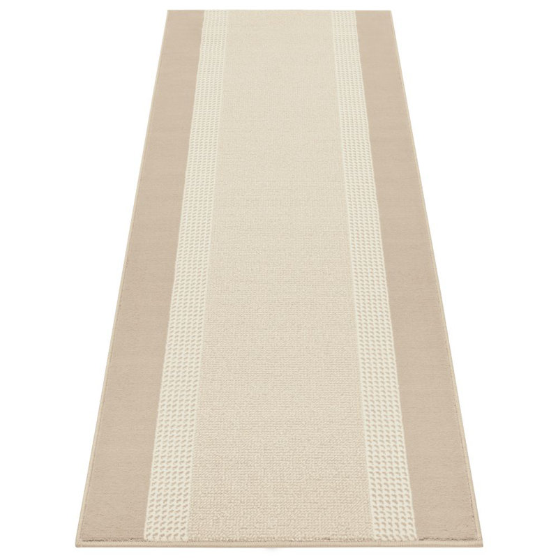 Flatweave Ivory Rug, Runner 80 x 200cm