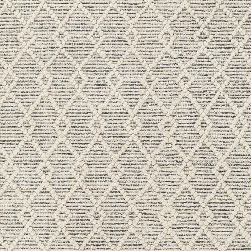 Barbaresi Handwoven Area Rug in Grey, Rectangle 5' x 8'