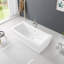 Baignoire de trempage autoportante en acrylique avec robinet 34 po. X 70 po. Terra