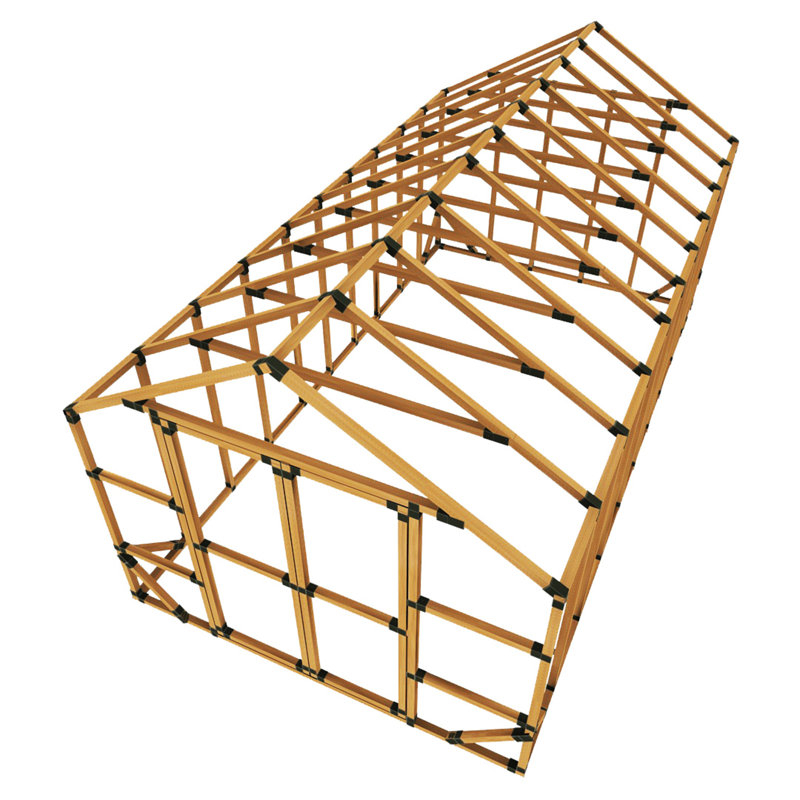 E-Z Frames Storage Shed Kit