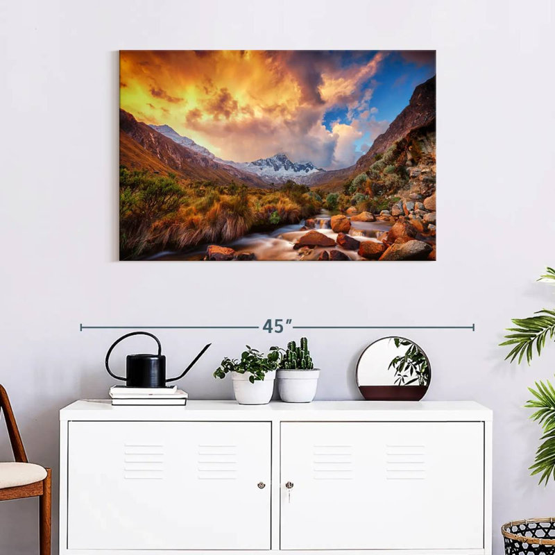 Punta Union Sunset Sky, 24" H x 36" W