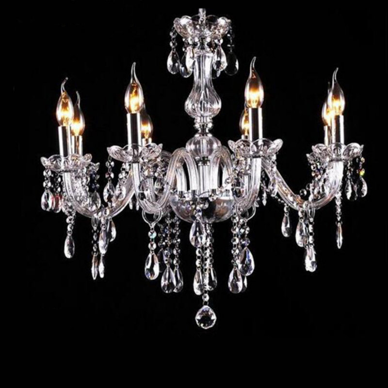 Abygaelle 8 - Light Crystal Empire Chandelier