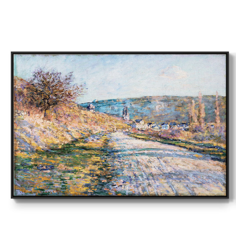 Monet, H 25 po x l 37 po x P 2 po, Noir