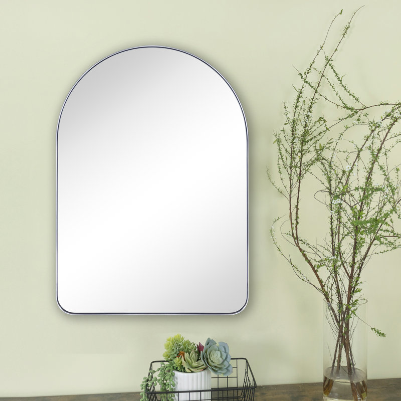 Ophira Stainless Steel Mirror, 30" x 21", Chrome
