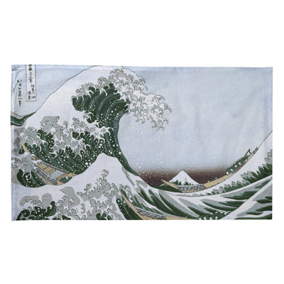 Serviette de thé magnifique wave