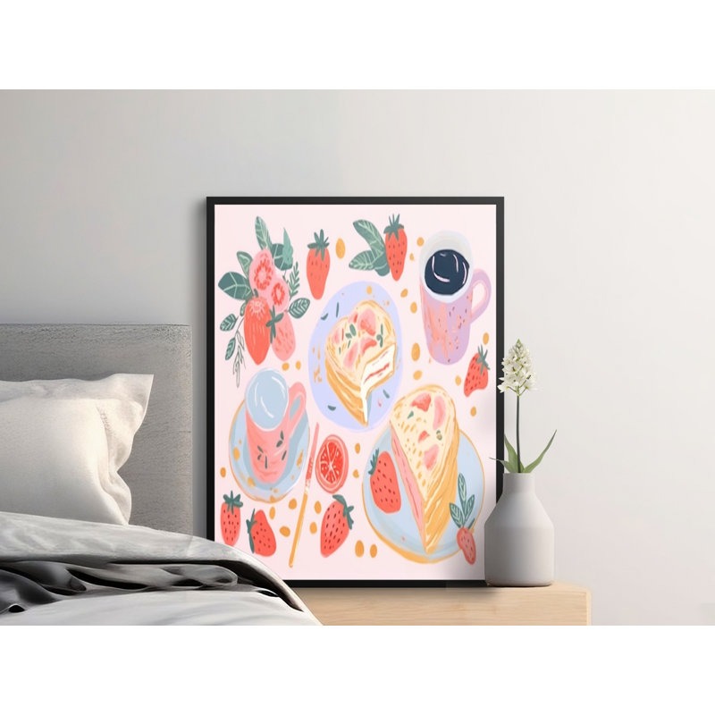 Kitchen Food Art Matte Poster, 12x16