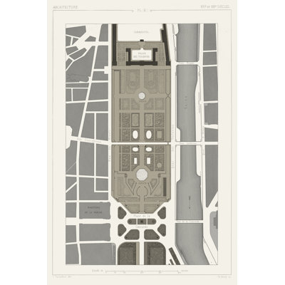 Palais Des Tuileries, Paris I - Painting