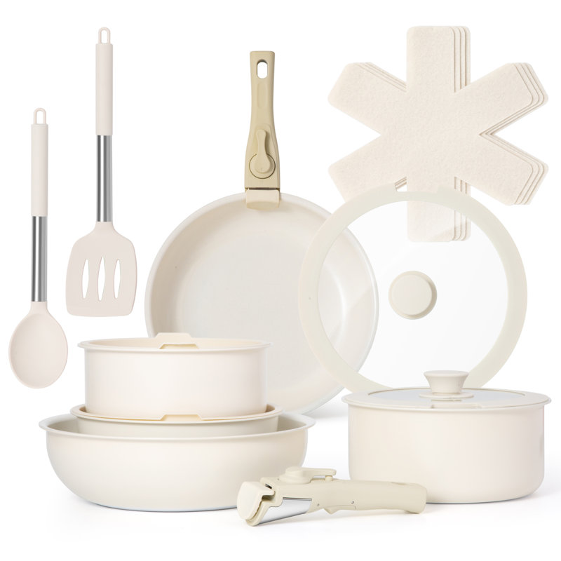 4L Aluminum Saucepan Set