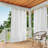 Ensemble de 2 rideaux à œillets TOWN & COUNTRY BASICS Cabana pour intérieur et extérieur-20584532-20584539