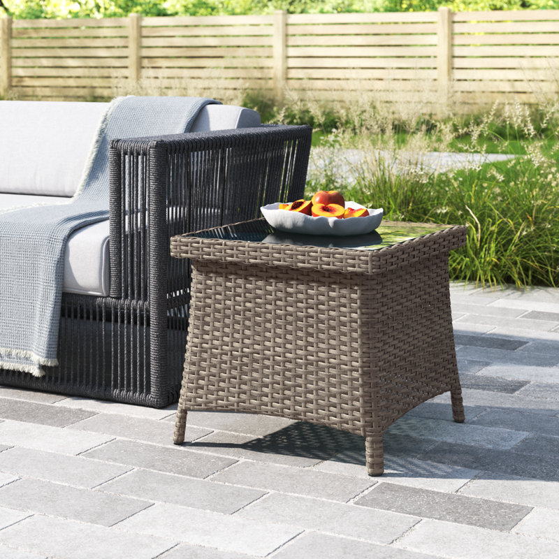 Table d'appoint Desmonde, gris