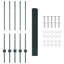 100cm H x 1000cm W Metal Border Fencing