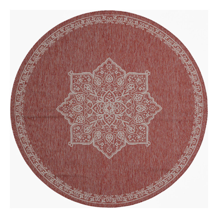 Cowger Oriental Indoor / Outdoor Rug