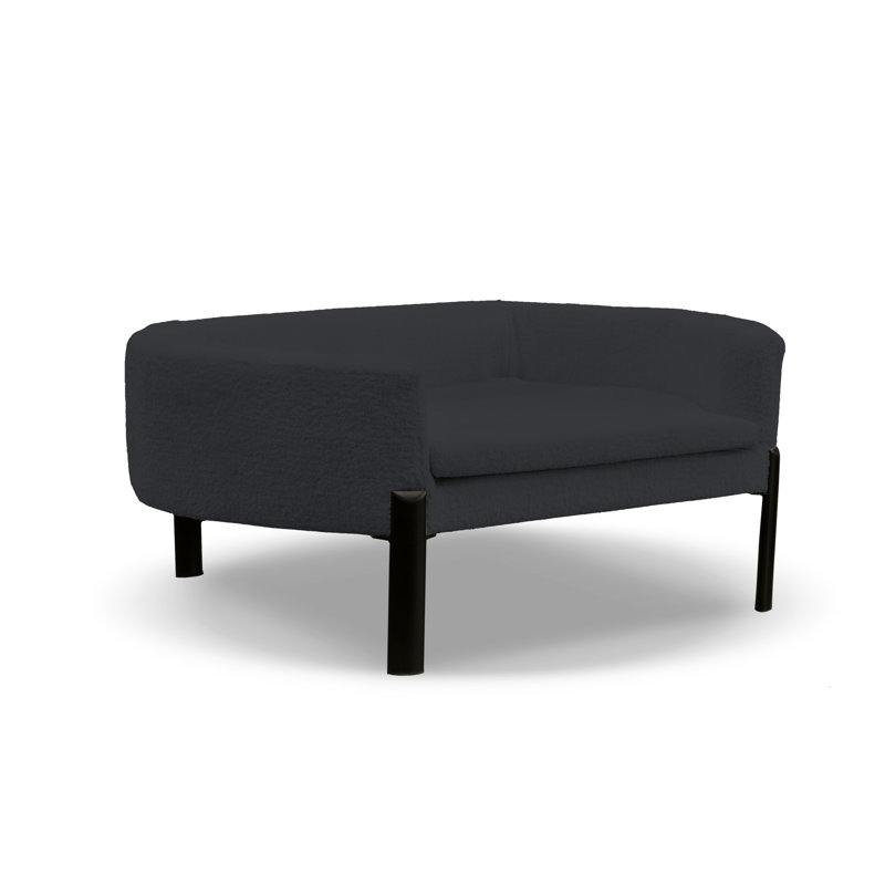 Oval Pet Bed, Black