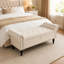 133cm Wide Velvet Standard Ottoman-457455984